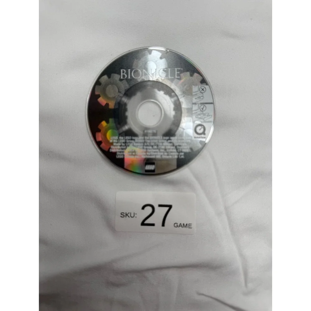 LEGO Bionicle 2003 PC CD-ROM Mini Disc Promo Vintage Collectible 4198270